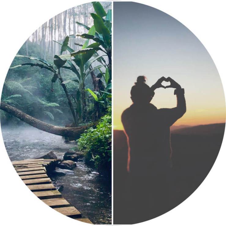 quick practices to love yourself and connect with that "gut" feeling