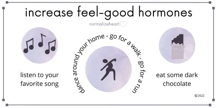 increase your feel-good hormones, normalizeheart